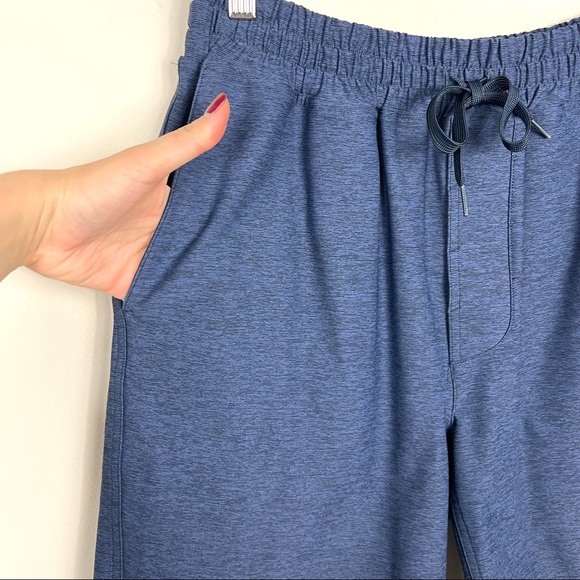 Outdoor Voices Navy Blue Shorts Women's Medium Bike Bermuda Active - Picture 2 of 5